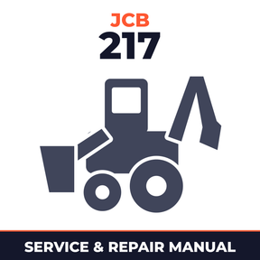 JCB 217 Backhoe Loader Repair Service Manual