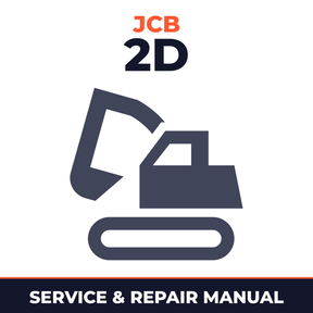 Jcb 2d Excavator Loader Repair Service Manual