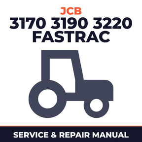 JCB 3170 3190 3220 Fastrac Tractor Service & Repair Manual