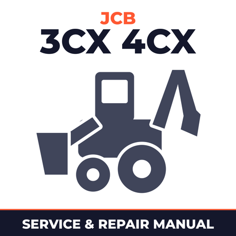 JCB 3CX 4CX Excavator Backhoe Loader SN 290000-4000000 Complete Workshop Service Repair Manual