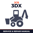 JCB 3DX Backhoe Loader Service Repair Manual