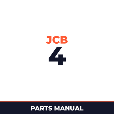 JCB 4 Series Parts Manual