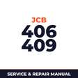 JCB 406 409 WHEELED Loader Service Repair Manual