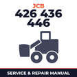 JCB 426 436 446 Wheel Loader Service Manual