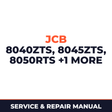 JCB 8040ZTS/8045ZTS/8050RTS/8050ZTS Thwaites Dumper OEM Service & Repair Manual