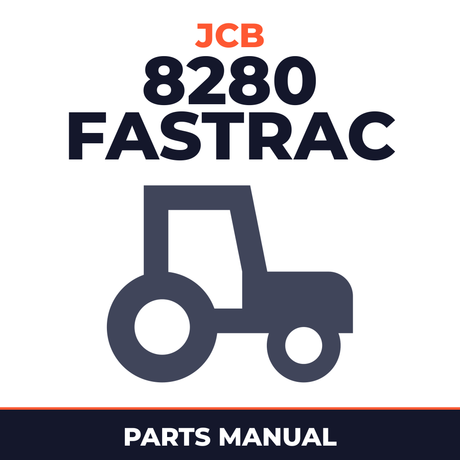 JCB 8280 Fastrac Tractor Parts Manual