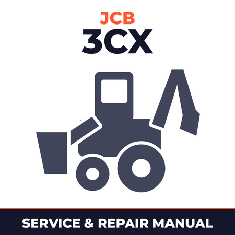 JCB BACKHOE Loader 3CX Service and Repair Manual