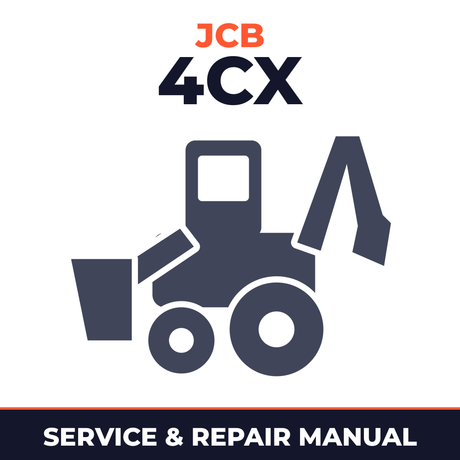 JCB BACKHOE Loader 4CX Service and Repair Manual