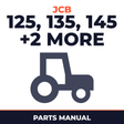 JCB Fastrac 125 135 145 155 185 Tractor Parts Manual