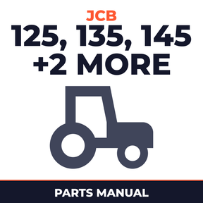 JCB Fastrac 125 135 145 155 185 Tractor Parts Manual
