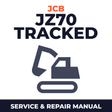 JCB JZ70 Tracked Excavator Workshop Service Repair Manual