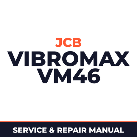 JCB VIBROMAX VM46 Service and Repair Manual