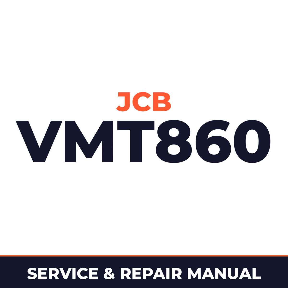 JCB VMT860 TIER 3 VIBROMAX Service Repair Manual