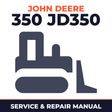 John Deere 350 JD350 Crawler Tractor Service & Repair Manual