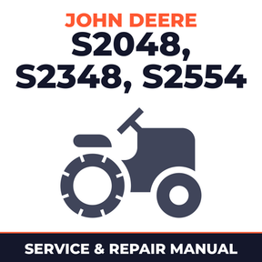 John Deere Scotts S2048 S2348 S2554 Yard & Garden Tractor Service & Repair Manual