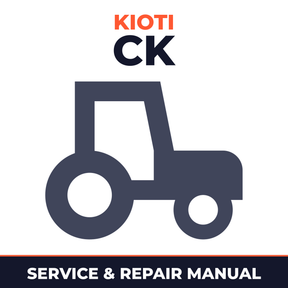 Kioti Daedong CK Tractors (CK25 CK25H CK27 CK27H CK30 CK30H CK35 CK35H) Service & Repair Manual