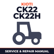 Kioti Daedong CK22 CK22H Tractor Service & Repair Manual