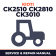 Kioti Daedong CK2510 CK2810 CK3010 Tractor Service & Repair Manual