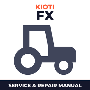 Kioti Daedong FX Series Tractor Service & Repair Manual