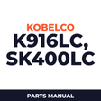 Kobelco K916LC, SK400LC Parts Catalog
