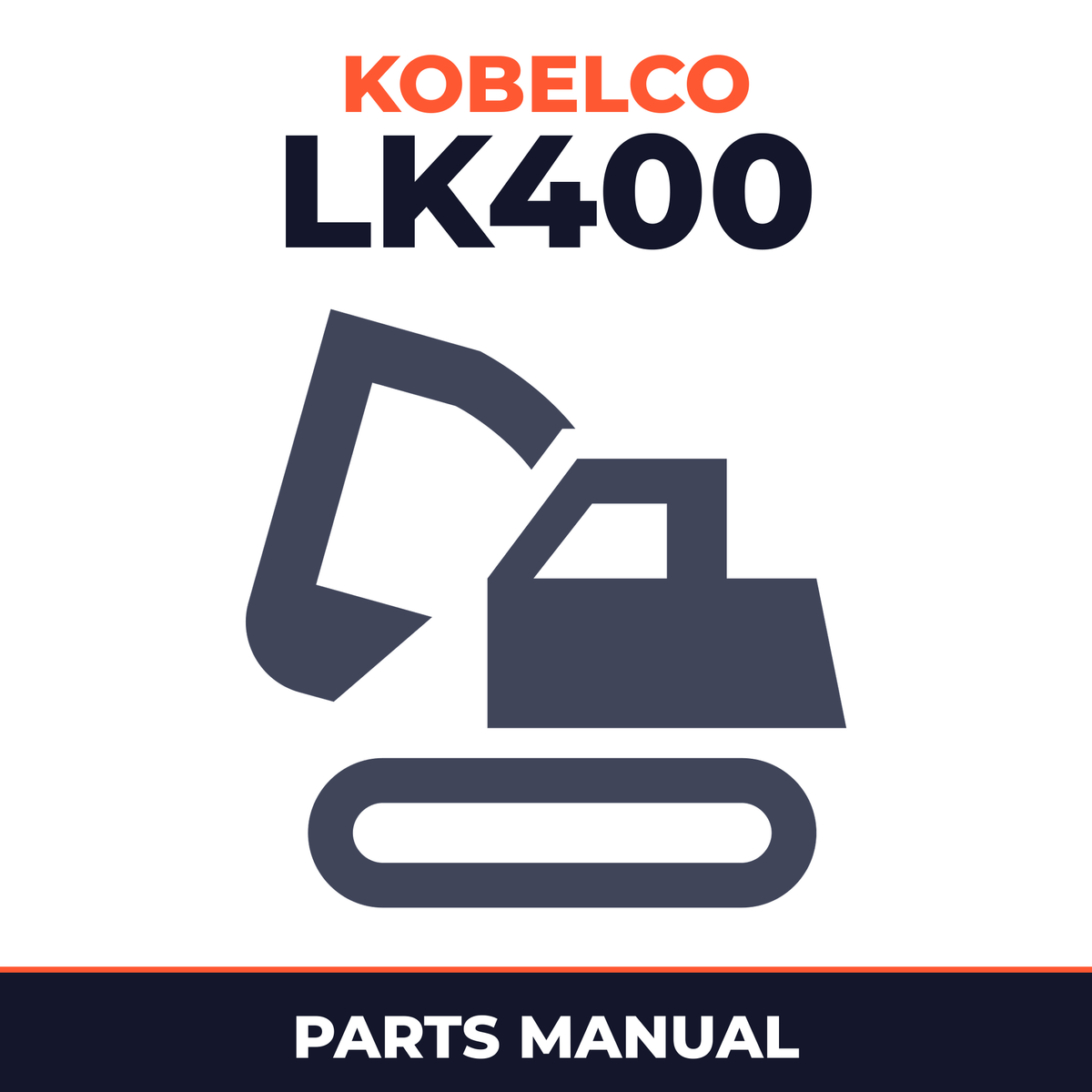 Kobelco LK400 Excavator Parts Catalog