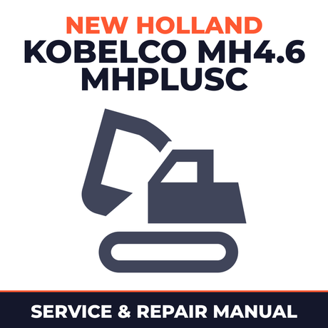 Kobelco MH4.6 MHPlusC Excavator Workshop Manual