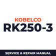 Kobelco RK250-3 Crane Service & Repair Manual