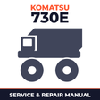 KOMATSU 730E Dump Truck Service Shop Repair Manual (SN: A30219 - A30259)