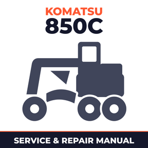 Komatsu 850C Motor Grader Workshop Repair Service Manual