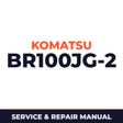 KOMATSU BR100JG-2 MOBILE CRUSHER Service Shop Repair Manual SN 1301 and UP