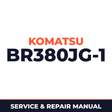 KOMATSU BR380JG-1 MOBILE CRUSHER Service Shop Repair Manual(1001 and up)