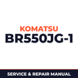 Komatsu BR550JG-1 Mobile Crusher BR550 Service Repair Shop Manual(1001 and up)