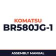 KOMATSU BR580JG-1 MOBILE CRUSHER Field ASSEMBLY Instruction