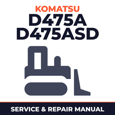 Komatsu BULLDOZER shop manual D475A D475ASD