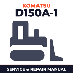 Komatsu D150A-1 Bulldozer Workshop Repair Service Manual