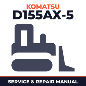 Komatsu D155AX-5 Bulldozer Service Repair Shop Manual (S/N: 70001 and up)