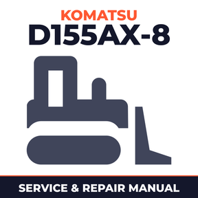 Komatsu D155AX-8 Bulldozer Workshop Service Repair Manual (SN: 100001 and up)
