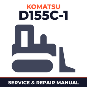KOMATSU D155C-1 BULLDOZER Service Shop Repair Manual