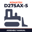 KOMATSU D275AX-5 BULLDOZER Field ASSEMBLY Manual