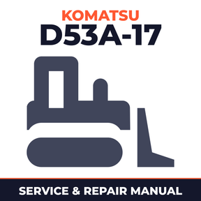 Komatsu D53A-17 Bulldozer Workshop Repair Service Manual