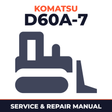 Komatsu D60A-7 Bulldozer Service Manual