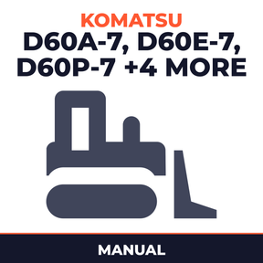 Komatsu D60A-7 D60E-7 D60P-7 D60PL-7 D65A-7 D65E-7 D65P-7 SM