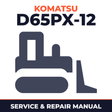 Komatsu D65PX-12 Bulldozer Workshop Service Manual