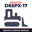 Komatsu D65PX-17 Bulldozer Workshop Repair Service Manual