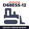 Komatsu D68ESS-12 Bulldozer Workshop Service Manual