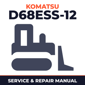 Komatsu D68ESS-12 Bulldozer Workshop Service Manual