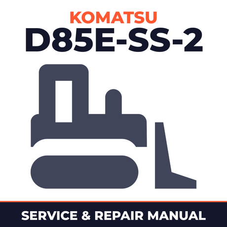 Komatsu D85E-SS-2 Dozer Bulldozer Service Repair Manual - 3001 and up
