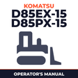 Komatsu D85EX-15, D85PX-15 Bulldozer Operation & Maintenance Manual (SN: 10001 and up, 1001 and up)