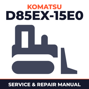Komatsu D85EX-15E0 Bulldozer Workshop Service Repair Manual