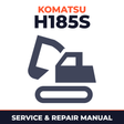 KOMATSU (DEMAG) H185S Hydraulic SHOVEL Service Shop Repair Manual (S/N: 6081)